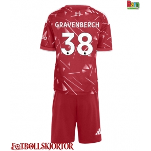 Liverpool Ryan Gravenberch #38 Hemmakläder Barn 2026-27 Kortärmad (+ Korta byxor)